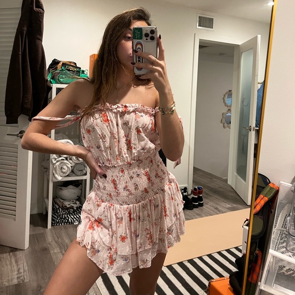 Bluelife Floral Romper Dress - Picture 3 of 4